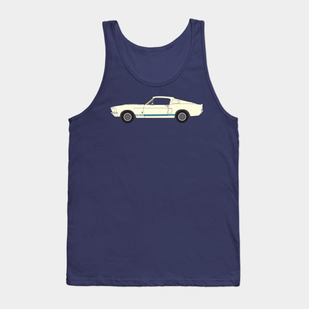 1967 Ford Shelby GT 500 Tank Top by HouseofLathia